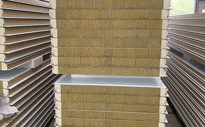 聚氨酯封边岩棉板